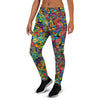 Psychedelic Jungle Forest Floral Women's Joggers-grizzshop