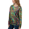 Psychedelic Jungle Forest Floral Women's Sweatshirt-grizzshop