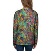 Psychedelic Jungle Forest Floral Women's Sweatshirt-grizzshop