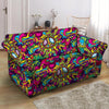 Psychedelic Loveseat Cover-grizzshop