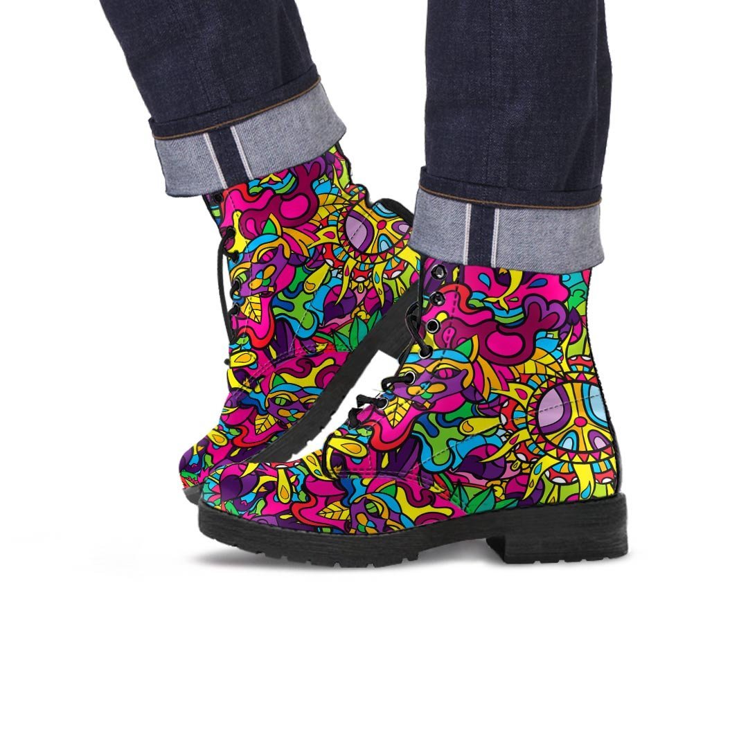 Psychedelic Men's Boots-grizzshop