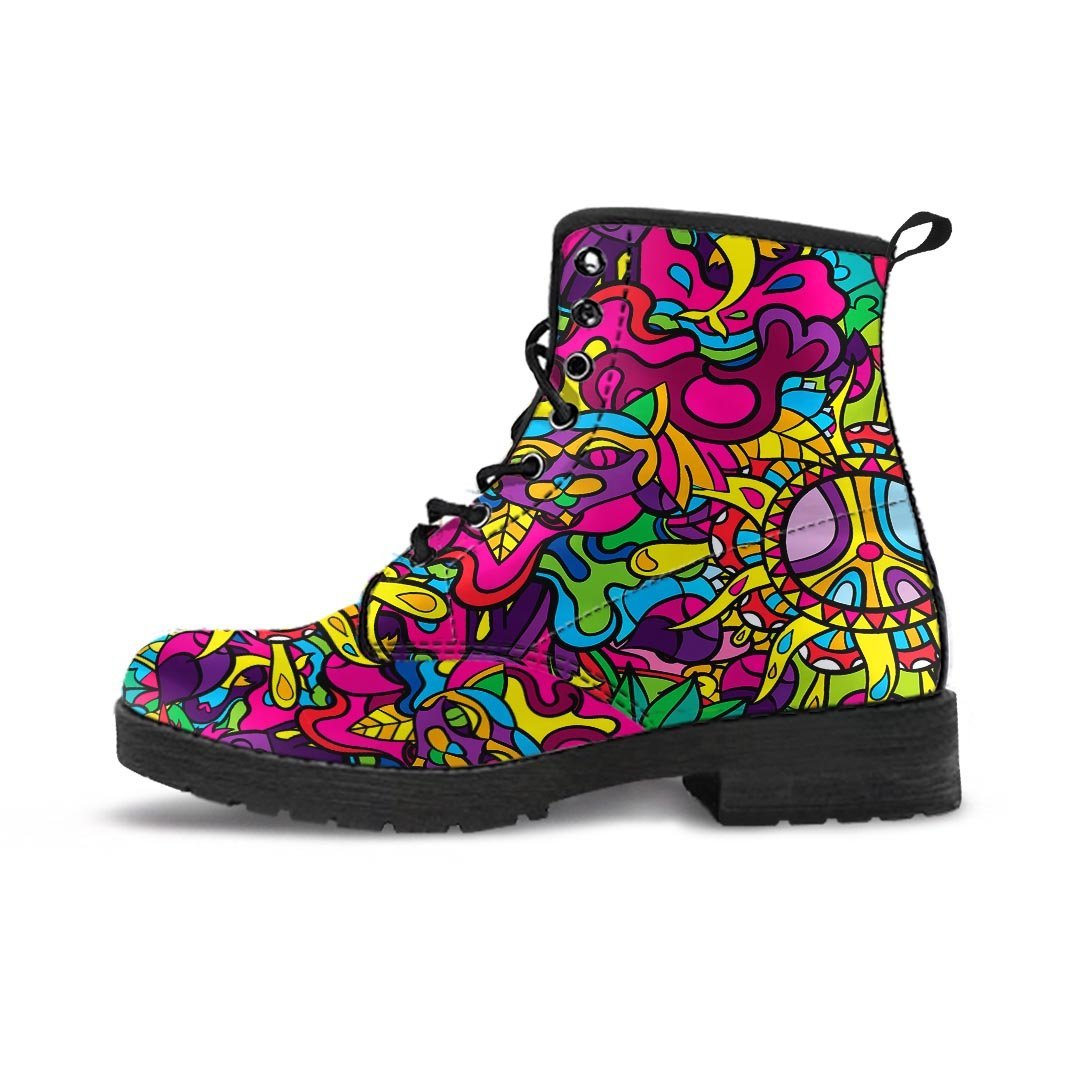 Psychedelic Men's Boots-grizzshop