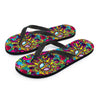 Psychedelic Men's Flip Flops-grizzshop