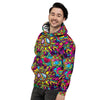 Psychedelic Men's Hoodie-grizzshop