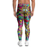 Psychedelic Men's Leggings-grizzshop