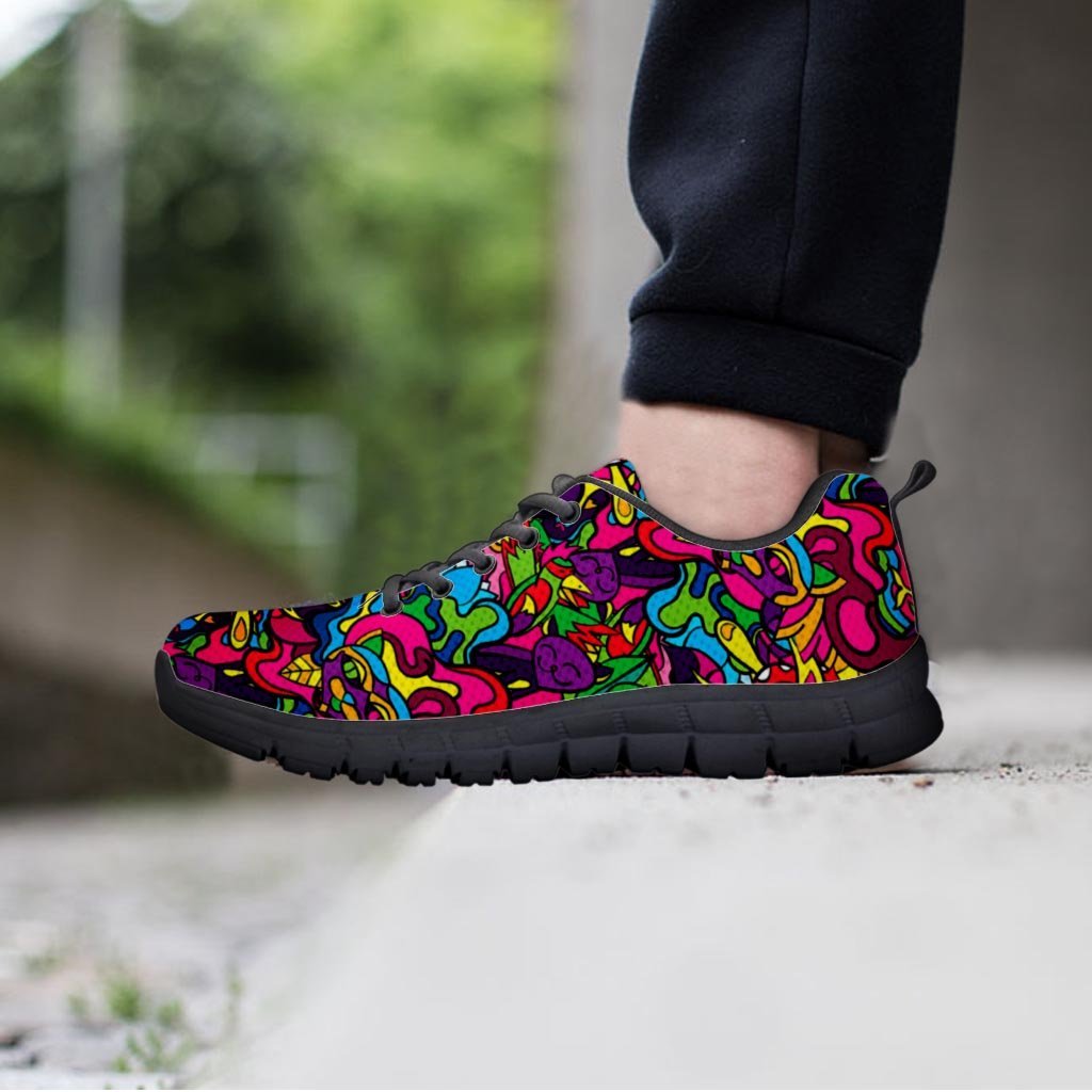 Psychedelic Men's Sneakers-grizzshop