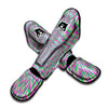 Psychedelic Optical Illusion Twinkle Muay Thai Shin Guards-grizzshop