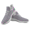 Psychedelic Optical Illusion Twinkle White Athletic Shoes-grizzshop