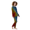 Psychedelic Optical Vibrant Illusion Women's Pajamas-grizzshop