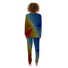 Psychedelic Optical Vibrant Illusion Women's Pajamas-grizzshop