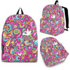 Psychedelic Pattern Print Backpack-grizzshop