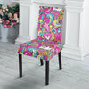 Psychedelic Pattern Print Chair Cover-grizzshop