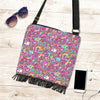 Psychedelic Pattern Print Crossbody bags-grizzshop