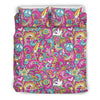 Psychedelic Pattern Print Duvet Cover Bedding Set-grizzshop