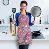 Psychedelic Pattern Print Women's Apron-grizzshop