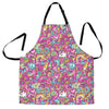 Psychedelic Pattern Print Women's Apron-grizzshop