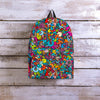 Psychedelic Print Backpack-grizzshop