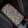 Psychedelic Print Car Console Cover-grizzshop