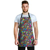 Psychedelic Print Men's Apron-grizzshop