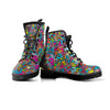 Psychedelic Print Men's Boots-grizzshop