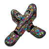 Psychedelic Print Muay Thai Shin Guard-grizzshop