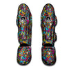 Psychedelic Print Muay Thai Shin Guard-grizzshop