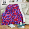 Psychedelic Print Pattern Blanket-grizzshop