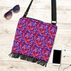 Psychedelic Print Pattern Crossbody bags-grizzshop