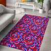 Load image into Gallery viewer, Psychedelic Print Pattern Floor Mat-grizzshop