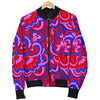 Psychedelic Print Pattern Men's Bomber Jacket-grizzshop