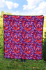 Psychedelic Print Pattern Quilt-grizzshop