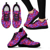 Psychedelic Print Pattern Sneaker Shoes For Men Women-grizzshop