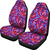 Psychedelic Print Pattern Universal Fit Car Seat Covers-grizzshop