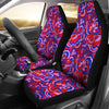 Psychedelic Print Pattern Universal Fit Car Seat Covers-grizzshop