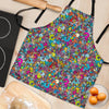 Psychedelic Print Women's Apron-grizzshop