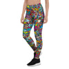 Psychedelic Print Women's Leggings-grizzshop