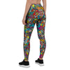 Psychedelic Print Women's Leggings-grizzshop