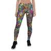 Psychedelic Print Women's Leggings-grizzshop