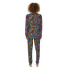 Psychedelic Print Women's Pajamas-grizzshop