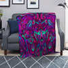 Psychedelic Trippy Doodle Blanket-grizzshop