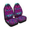 Psychedelic Trippy Doodle Car Seat Covers-grizzshop