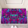 Psychedelic Trippy Doodle Door Mat-grizzshop