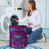 Psychedelic Trippy Doodle Laundry Basket-grizzshop