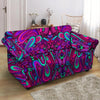 Psychedelic Trippy Doodle Loveseat Cover-grizzshop