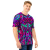 Psychedelic Trippy Doodle Men T Shirt-grizzshop