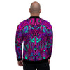 Psychedelic Trippy Doodle Men's Bomber Jacket-grizzshop