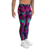 Psychedelic Trippy Doodle Men's Leggings-grizzshop