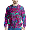 Psychedelic Trippy Doodle Men's Sweatshirt-grizzshop