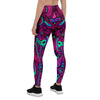 Psychedelic Trippy Doodle Women's Leggings-grizzshop