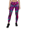 Psychedelic Trippy Doodle Women's Leggings-grizzshop